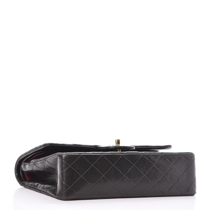 Chanel Lambskin Quilted Medium Double Flap Black 4 of 19
