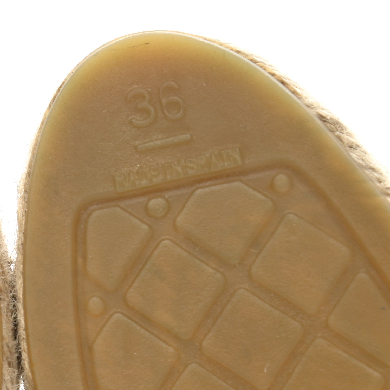 Chanel Calfskin CC Espadrilles 36 Light Brown 6 of 11