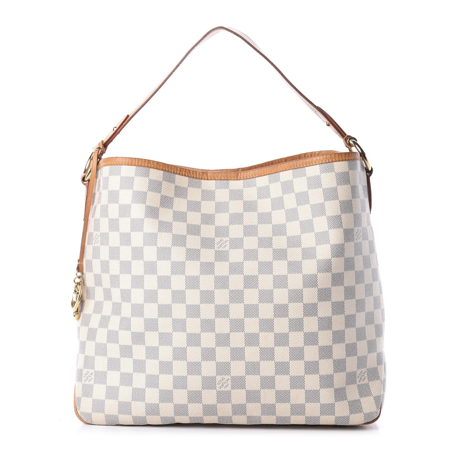 Damier Azur Delightful MM Rose Ballerine