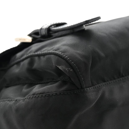 Prada Tessuto Nylon Messenger Bag Black 11 of 14
