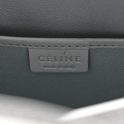 Celine Smooth Calfskin Nano Luggage Sky 6 of 10