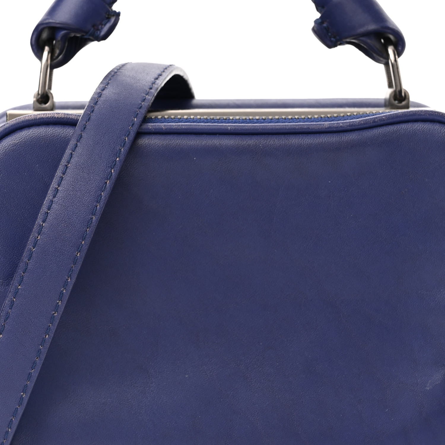 3.1 Phillip Lim Calfskin Small Ryder Satchel Ultramarine 7 of 9