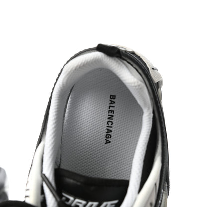 Balenciaga Mesh Rubber Womens Drive Sneakers 38 Light Grey Black 7 of 8