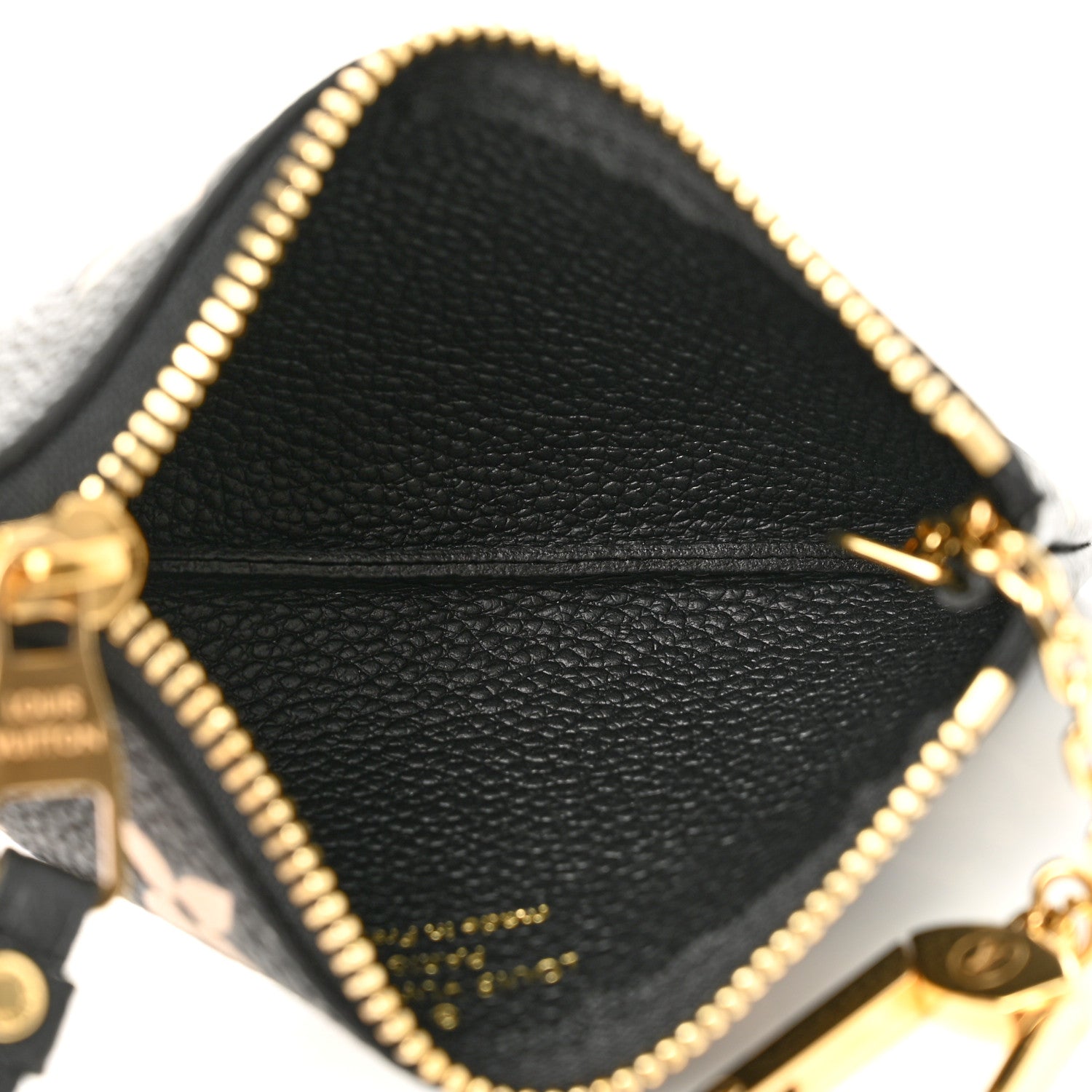 Louis Vuitton Empreinte Monogram Giant Key Pouch Black Beige 5 of 8