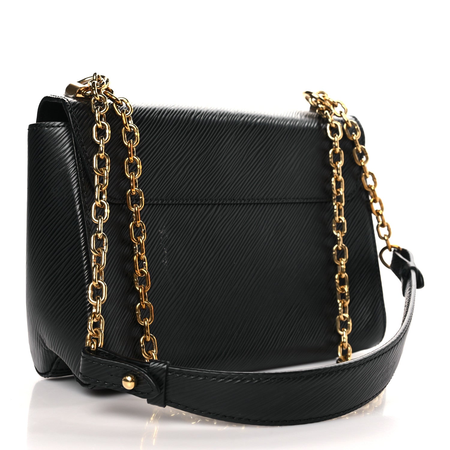 Louis Vuitton Epi Twist Shoulder Bag MM Black 3 of 10