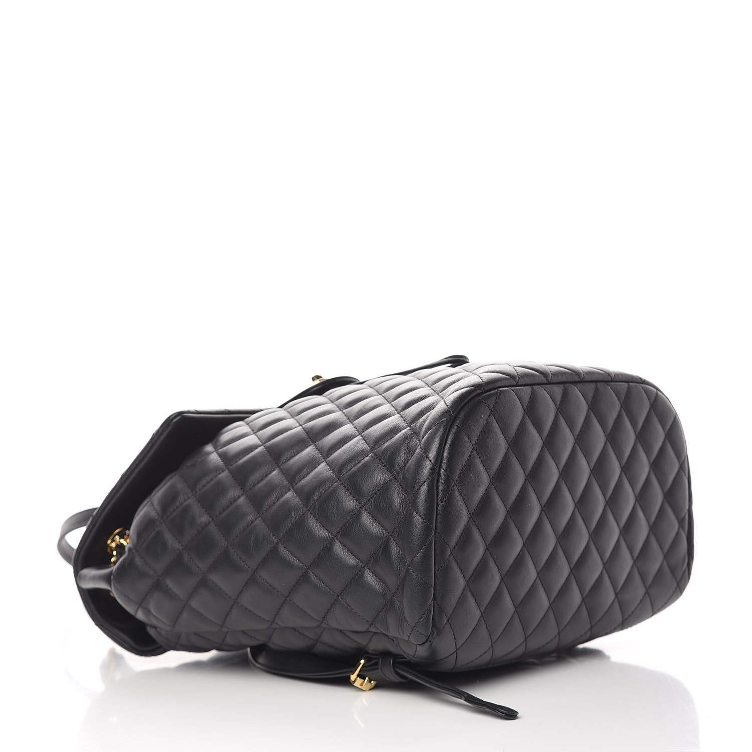 Chanel Calfskin Quilted Large Urban Spirit Backpack Black 4 of 10