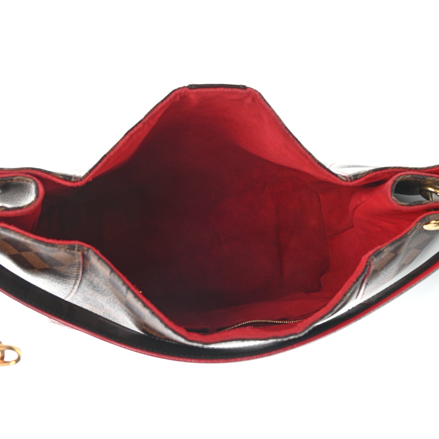 Damier Ebene Caissa Hobo Cherry