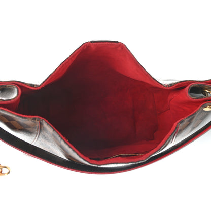 Louis Vuitton Damier Ebene Caissa Hobo Cherry 5 of 14