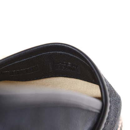 Gucci Monogram Espadrilles 38 Black 9 of 12