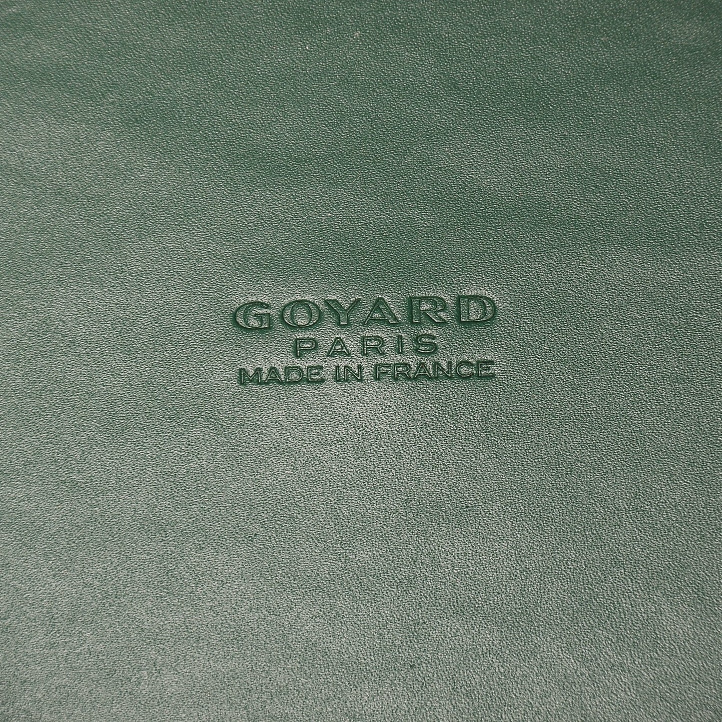 Goyardine Marquises Tote Green