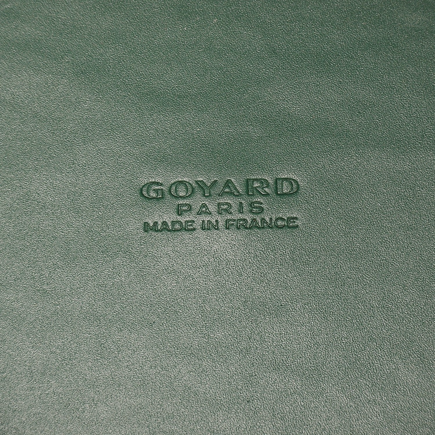 Goyard Goyardine Marquises Tote Green 7 of 7
