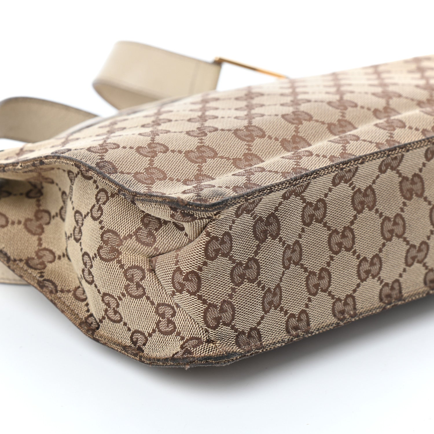 Gucci Monogram Eclipse Messenger Bag Off White 10 of 11
