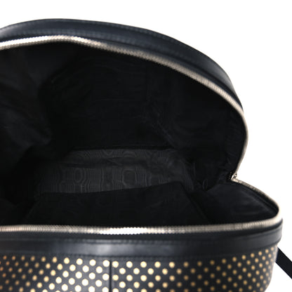 Gucci X SEGA Calfskin GUCCY Stars Dome Backpack Black Gold 5 of 10