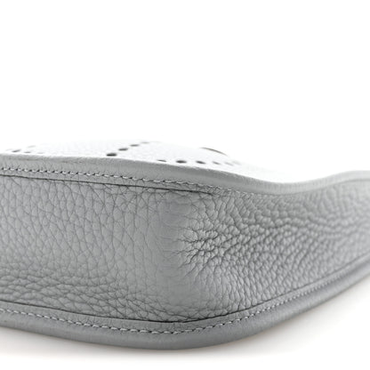 Hermes Taurillon Clemence Evelyne TPM Gris Pantin 10 of 11