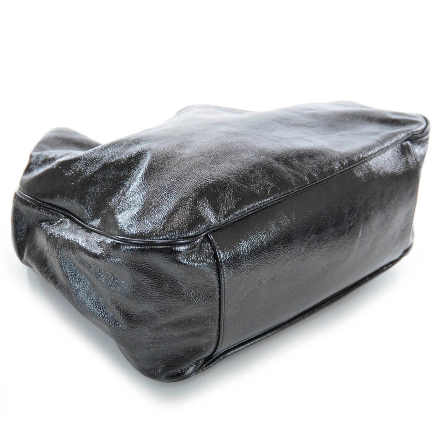 Saint Laurent Patent Roady Hobo Black 4 of 7