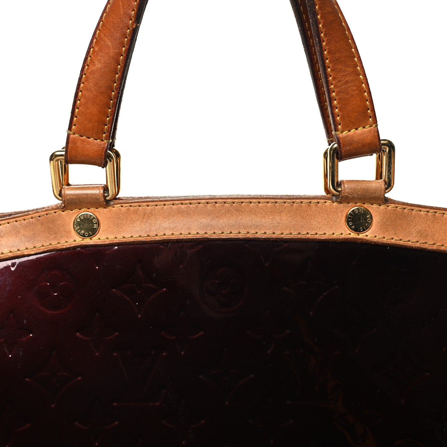 LOUIS VUITTON Vernis Brea GM Amarante
