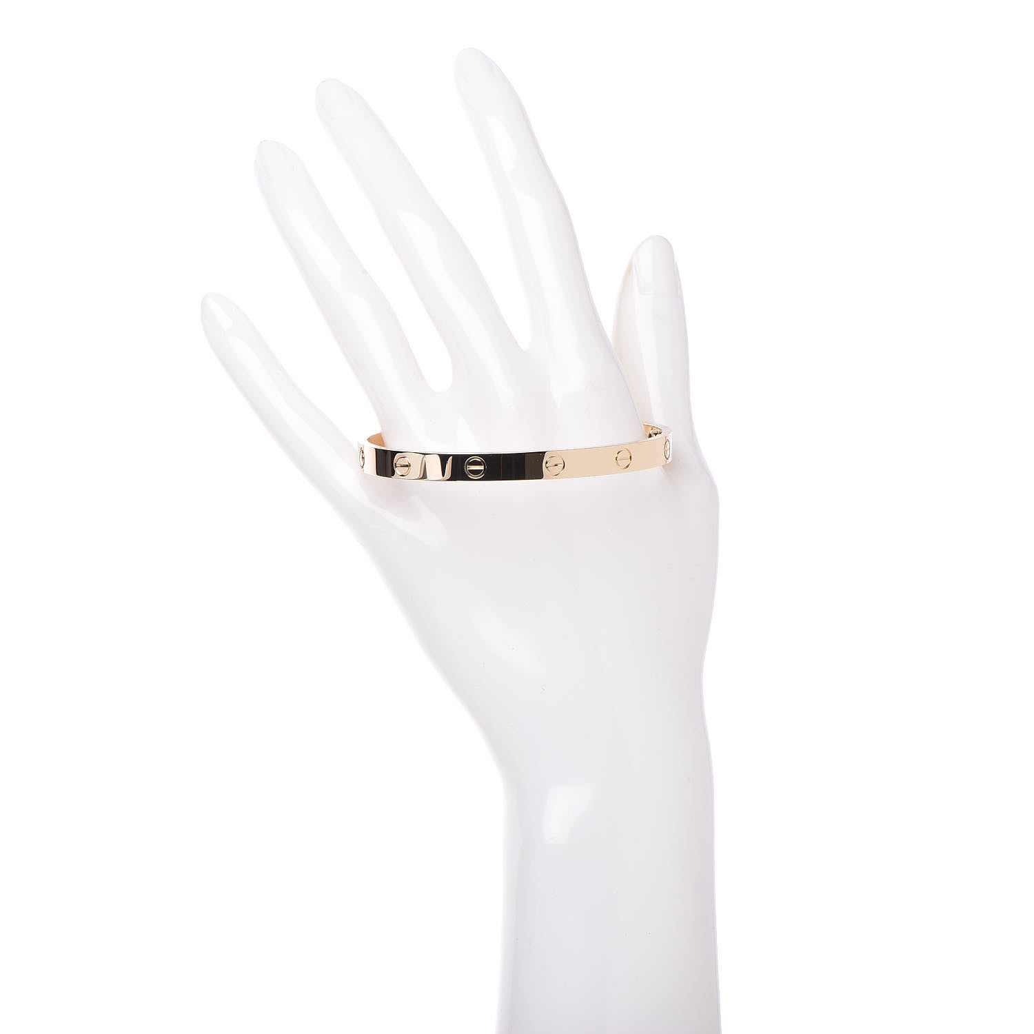 Cartier 18K Yellow Gold LOVE Bracelet 19 2 of 8