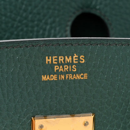 Hermes Ardennes Birkin 35 Vert Fonce 6 of 13