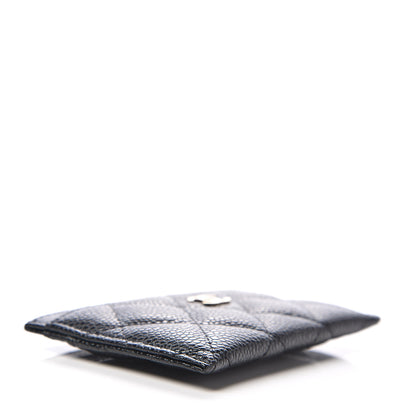 Chanel Caviar Quilted Card Holder Black 3 of 8