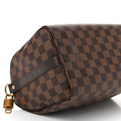 Louis Vuitton Damier Ebene Speedy Bandouliere 25 9 of 10