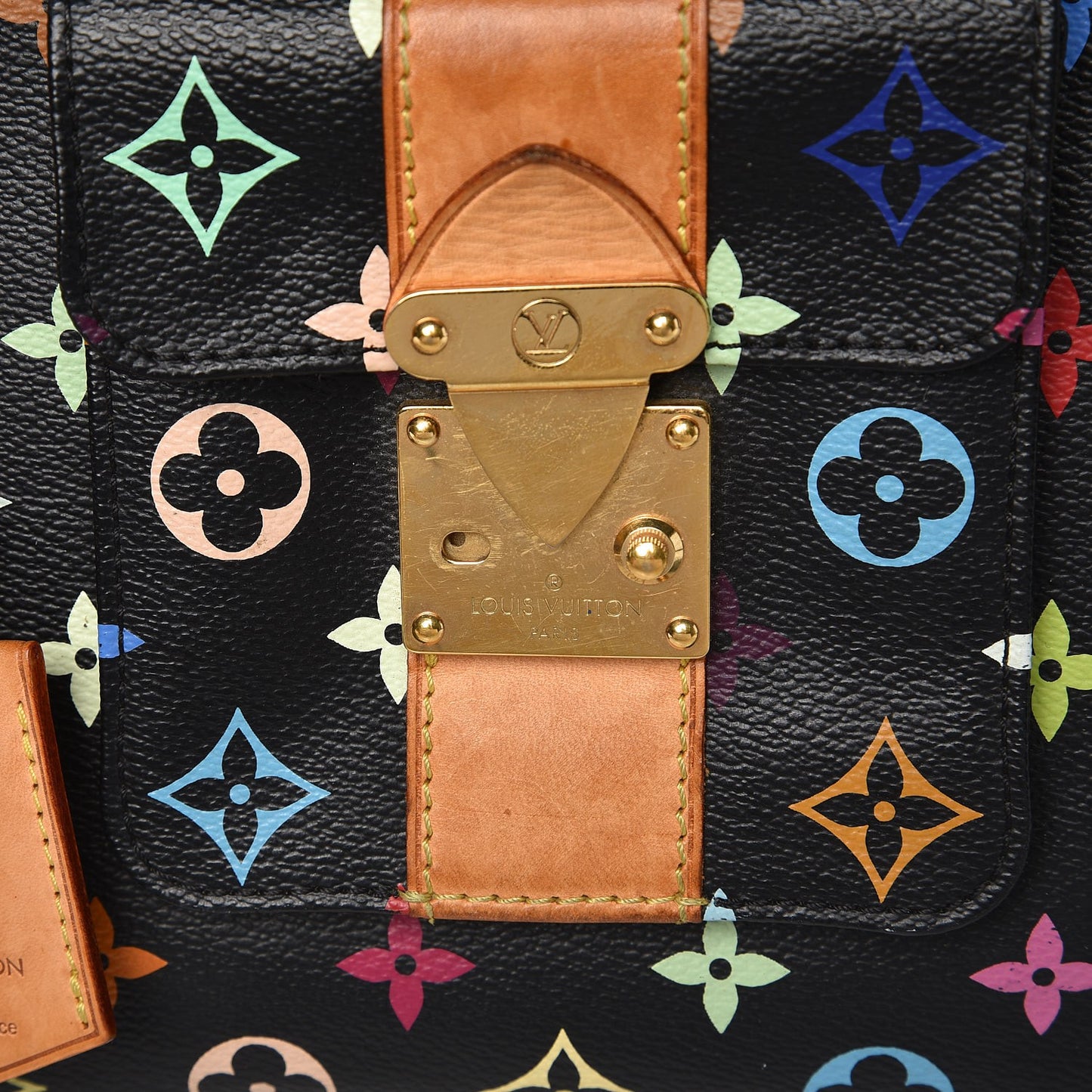 Monogram Multicolor Speedy 40 Black