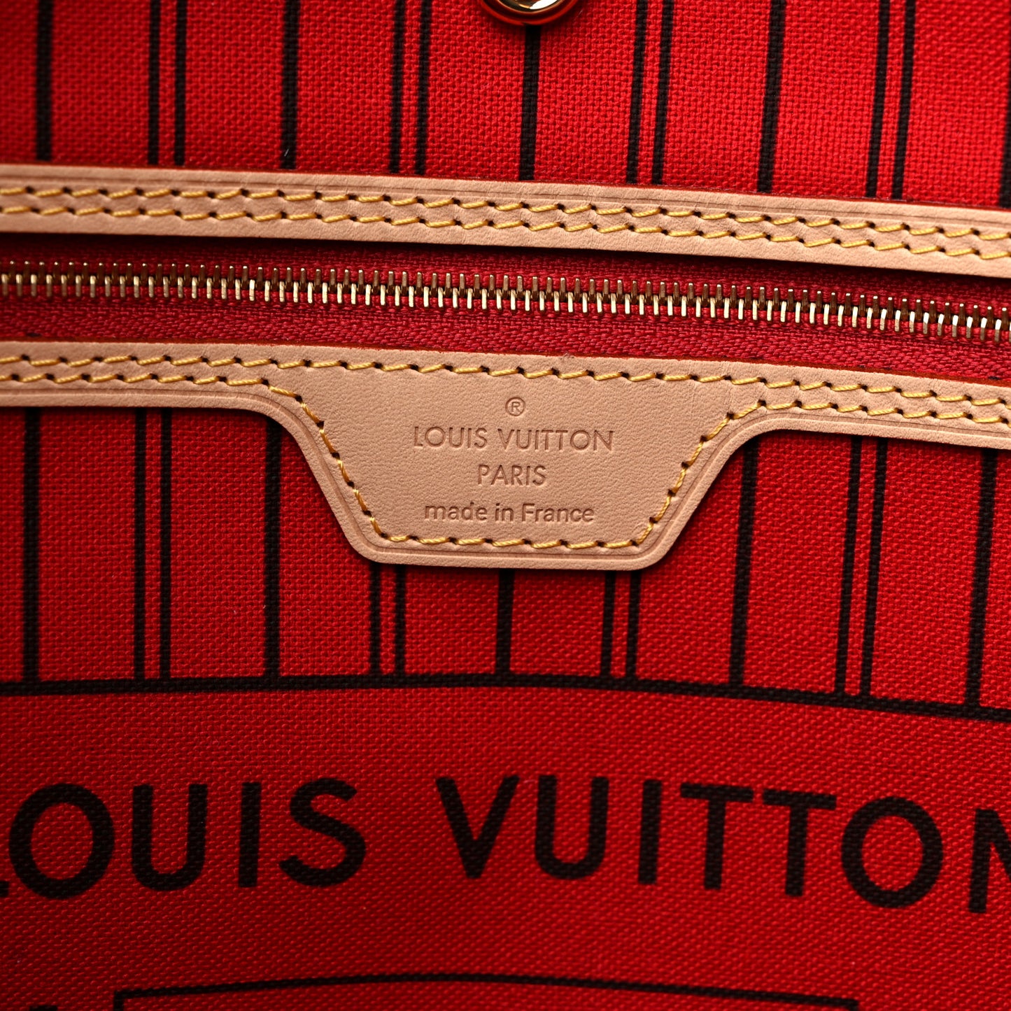 Monogram Neo Neverfull MM Cherry