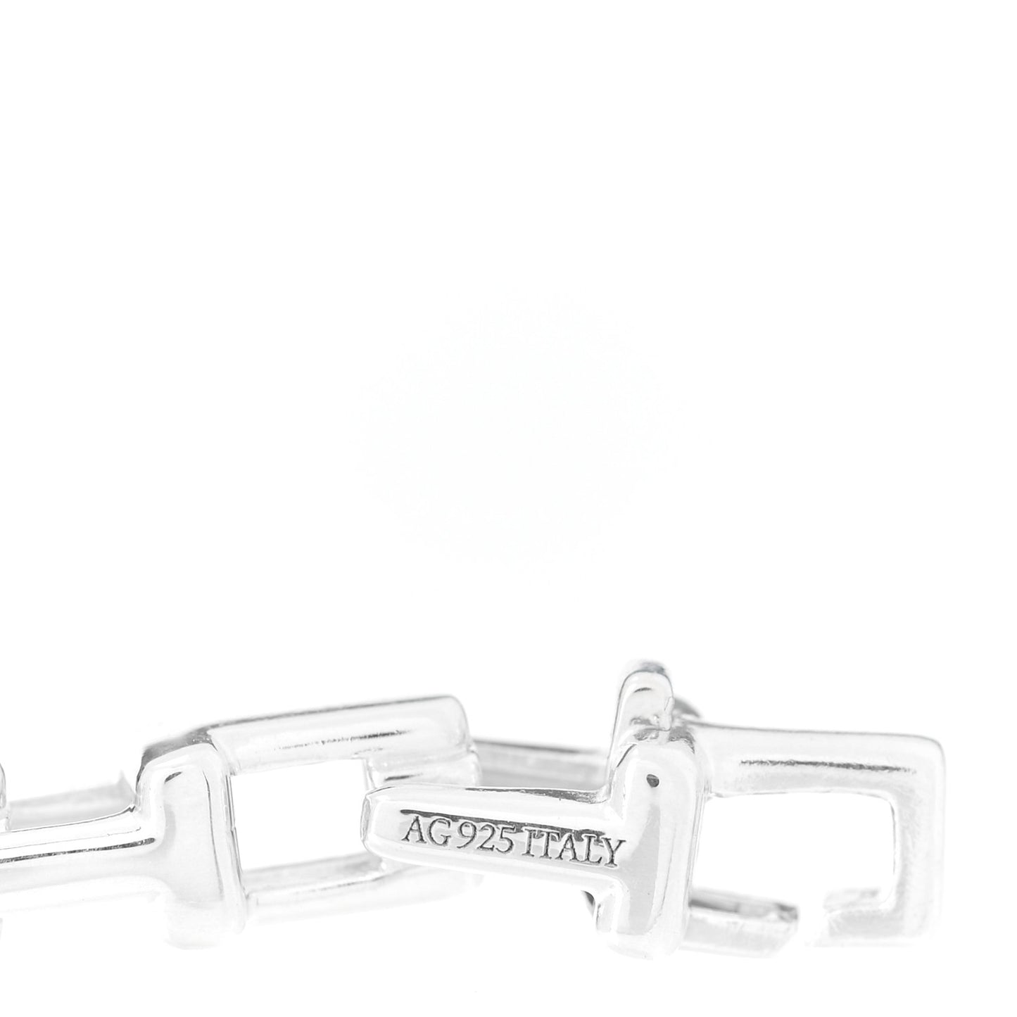 Sterling Silver Narrow T Chain Bracelet
