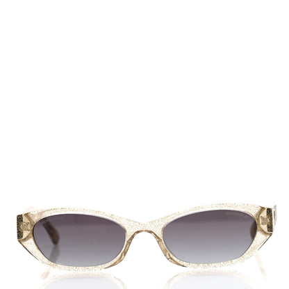 Chanel Rectangle Sunglasses 71280 Gold 2 of 8