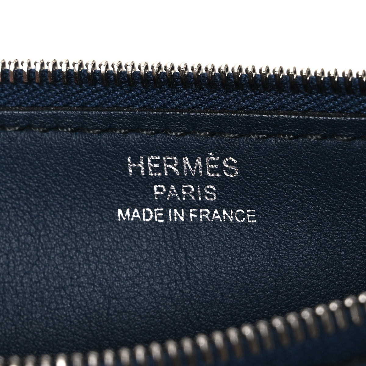 Hermes Evercolor Chaine d'Ancre Zipengo PM Toiletry Pouch Bleu Saphir 5 of 6
