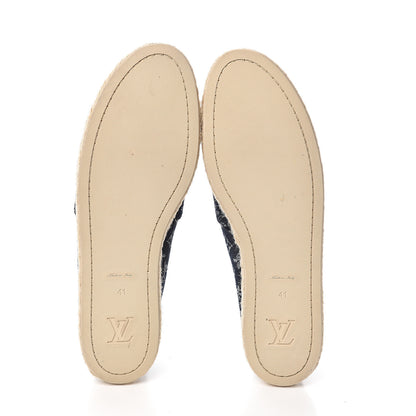 Louis Vuitton Monogram Denim Waterfall Espadrille 41 Marine 5 of 8