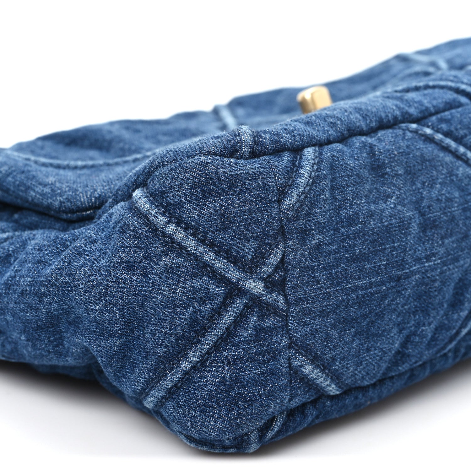 Chanel Denim Quilted Medium Chanel 19 Flap Blue 9 of 11