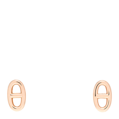 Hermes 18K Rose Gold TPM Farandole Stud Earrings 1 of 5