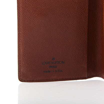 Louis Vuitton Monogram Mini Agenda Cover w Pencil 6 of 9