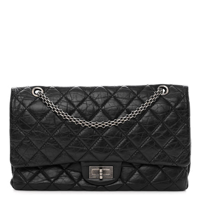 Chanel Aged Calfskin Quilted 2.55 Reissue 227 Flap Black 1 of 12