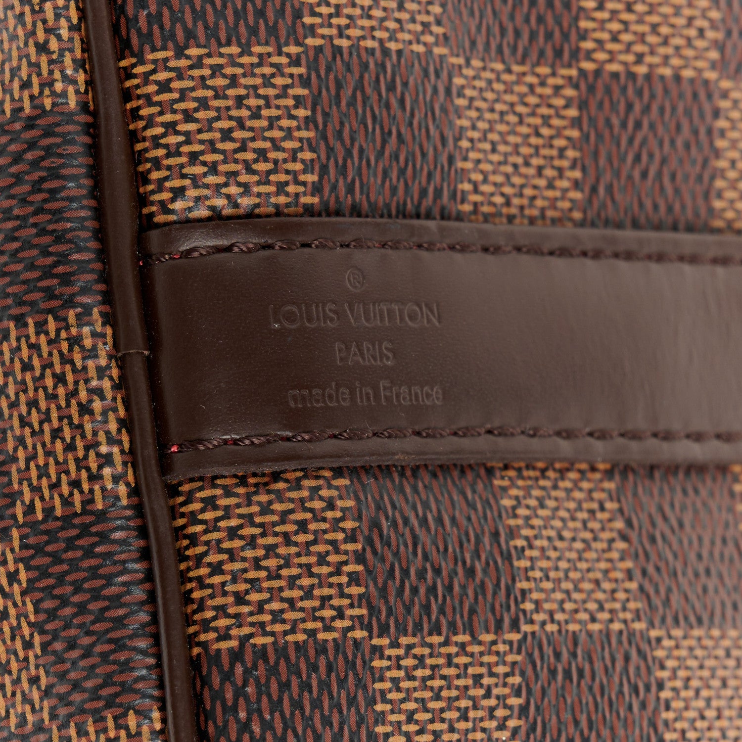 Louis Vuitton Damier Ebene Speedy Bandouliere 30 10 of 15