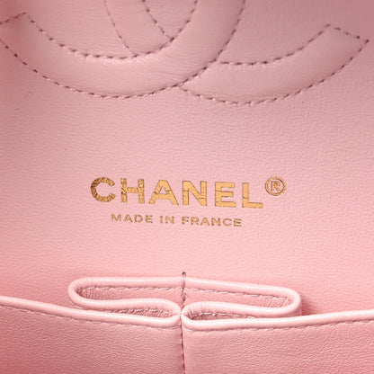 Chanel Caviar Quilted Medium Double Flap Light Pink 6 of 11