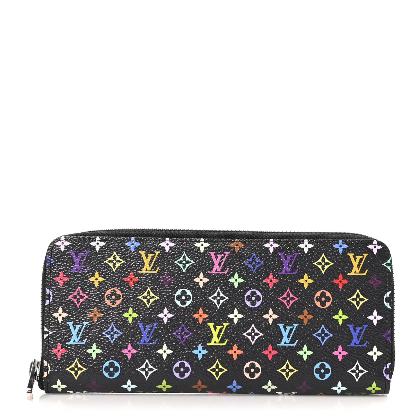 LV X TM Monogram Multicolor Clemence Wallet Black