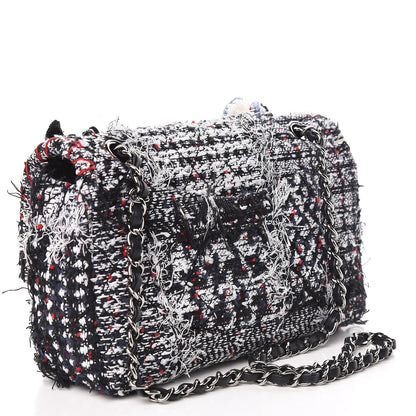 Chanel Tweed Pompom Flap Bag Multicolor 3 of 11