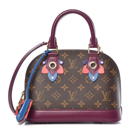 Louis Vuitton Monogram Totem Alma BB Magenta 1 of 8
