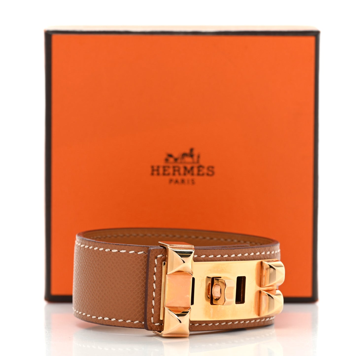 Epsom Collier de Chien CDC 24 Bracelet Gold