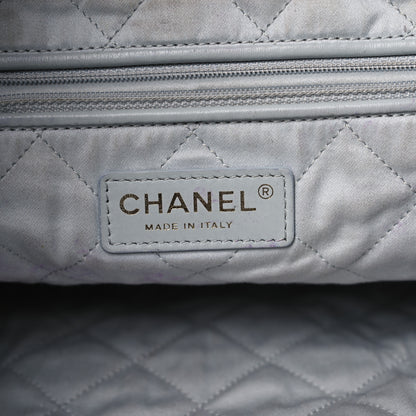 Chanel Shiny Calfskin Quilted Small Chanel 22 Grey 7 of 13
