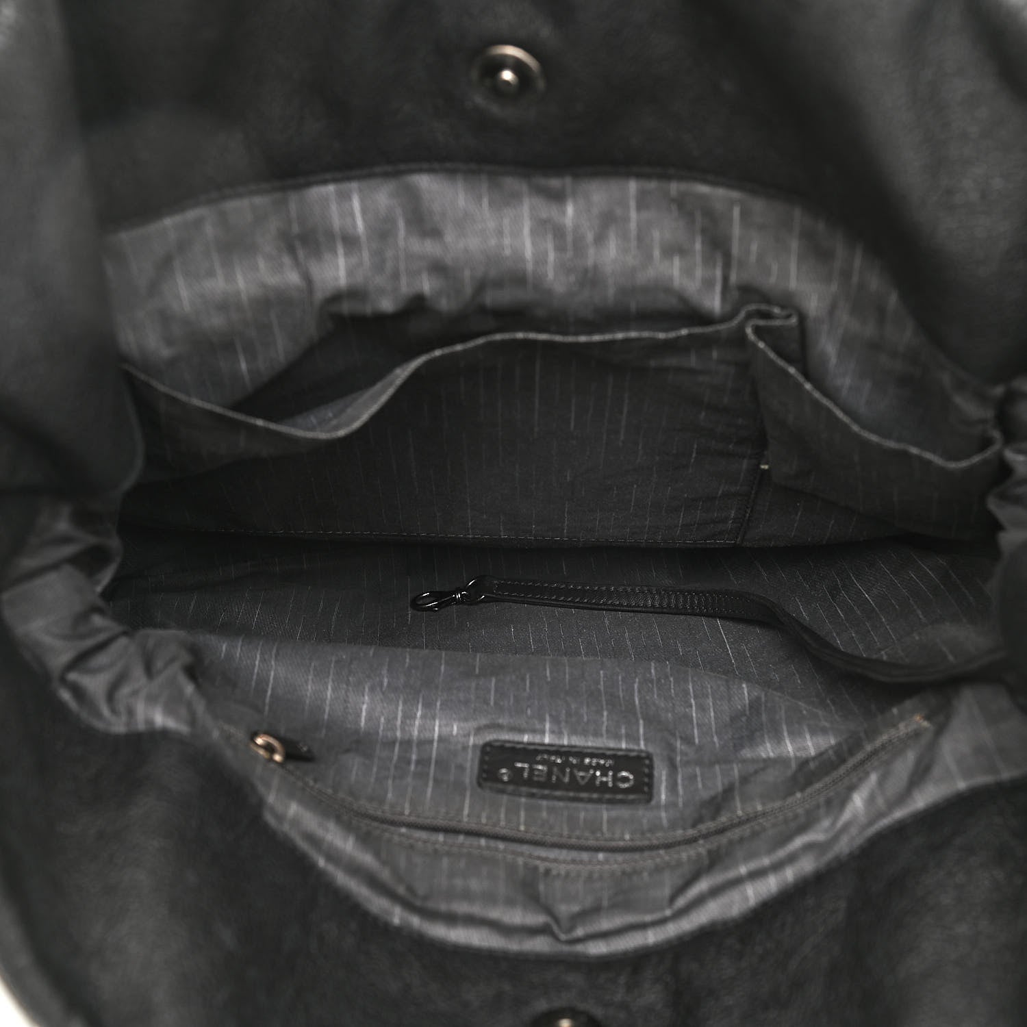 Chanel Calfskin CC Shoulder Bag Black 5 of 11