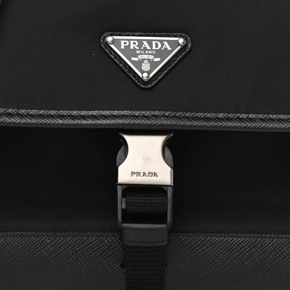Prada Re-Nylon Saffiano Smartphone Case Crossbody Black 9 of 11