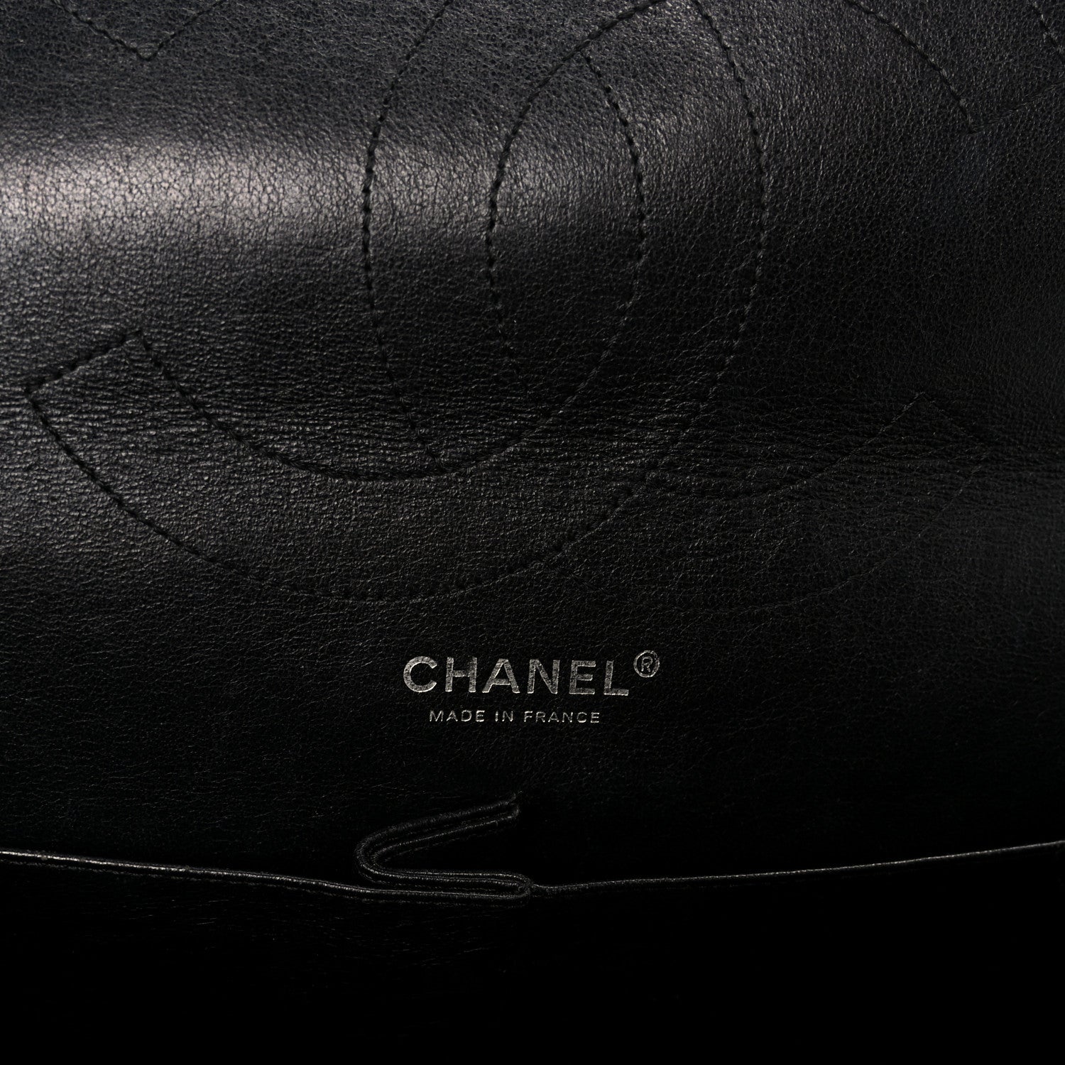 Chanel Metallic Aged Calfskin Quilted 2.55 Reissue 226 Flap So Black 6 of 10