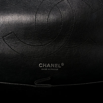 Chanel Metallic Aged Calfskin Quilted 2.55 Reissue 226 Flap So Black 6 of 10