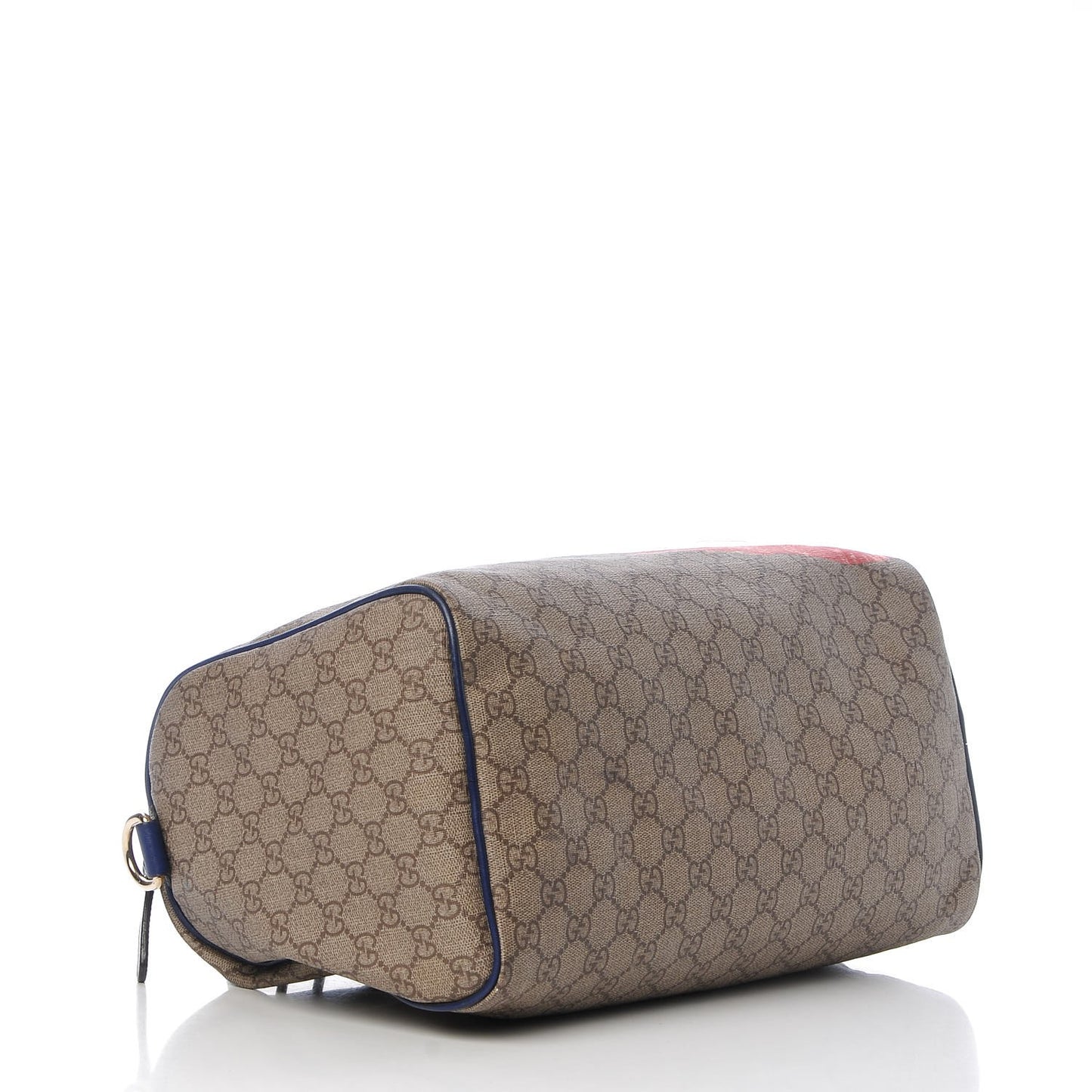 GG Plus Monogram Medium Boston USA Flag Unicef Duffle Blue