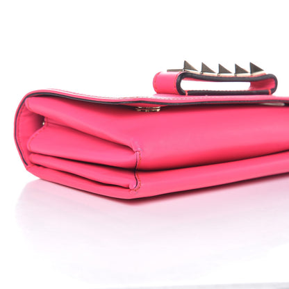 Valentino Garavani Nappa Va Va Voom Shoulder Bag Fuxia Fluo 8 of 9