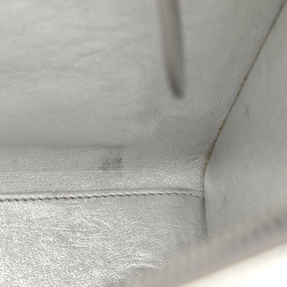 Celine Laminated Lambskin Micro Luggage Silver 18 of 26