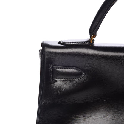 Hermes Box Kelly Retourne 32 Black 25 of 49
