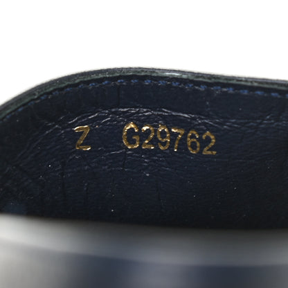 Chanel Lambskin CC Espadrilles 37 Navy Blue 7 of 12